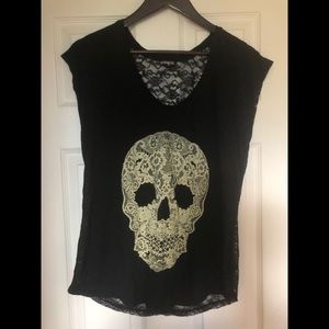 Ladies Skull Top